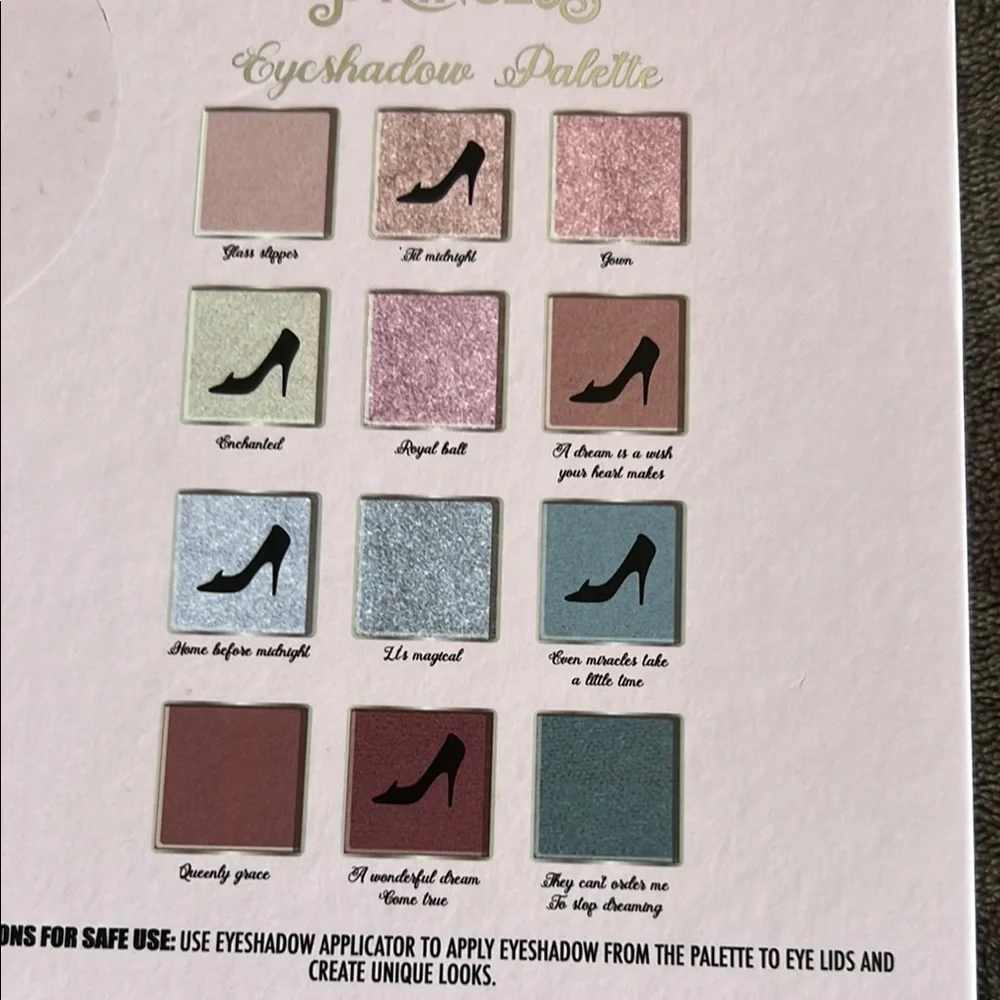Disney Cinderella Enchanted Blue and‎ Pink Eyeshadow